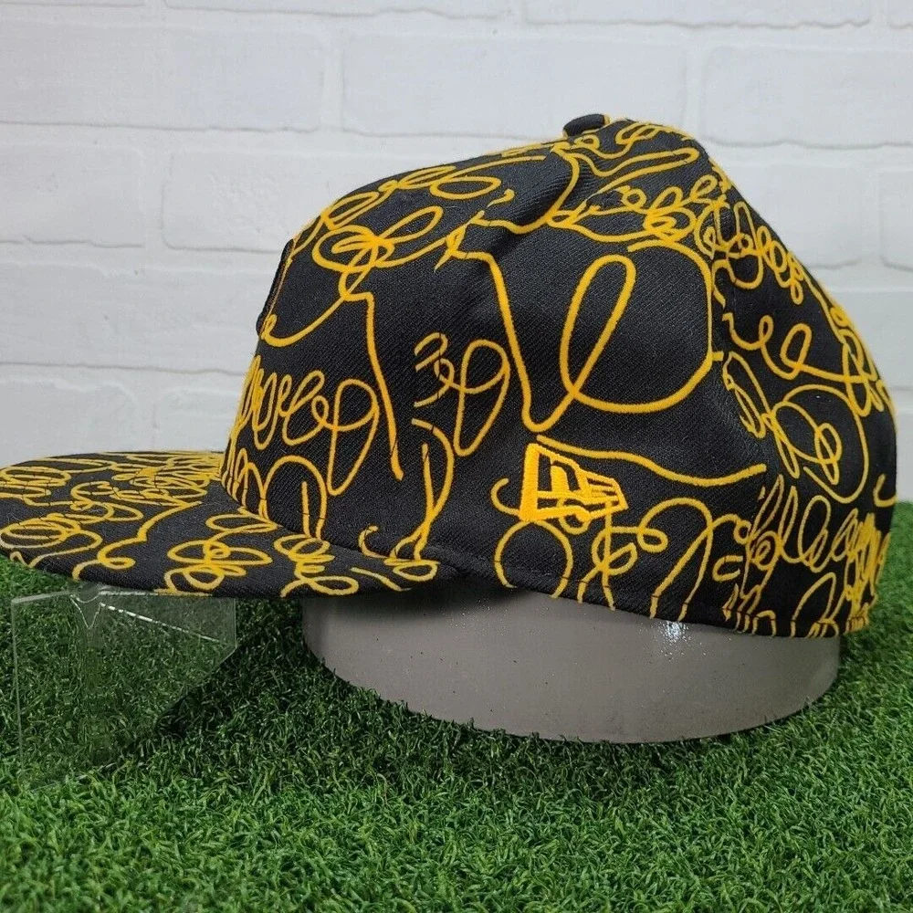 Pittsburgh Pirates Hat‎ Mens New Era 59FIFTY Fitted Graffiti Scribble Cap 8